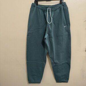 Nike Nikelab NRG Solo Swoosh Heavyweight Fleece Pants Hasta Mens XL CW5460-010